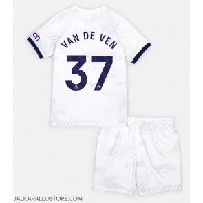 Tottenham Hotspur Micky van de Ven #37 Kotipaita Lapsille 2023-24 Lyhythihainen (+ shortsit)